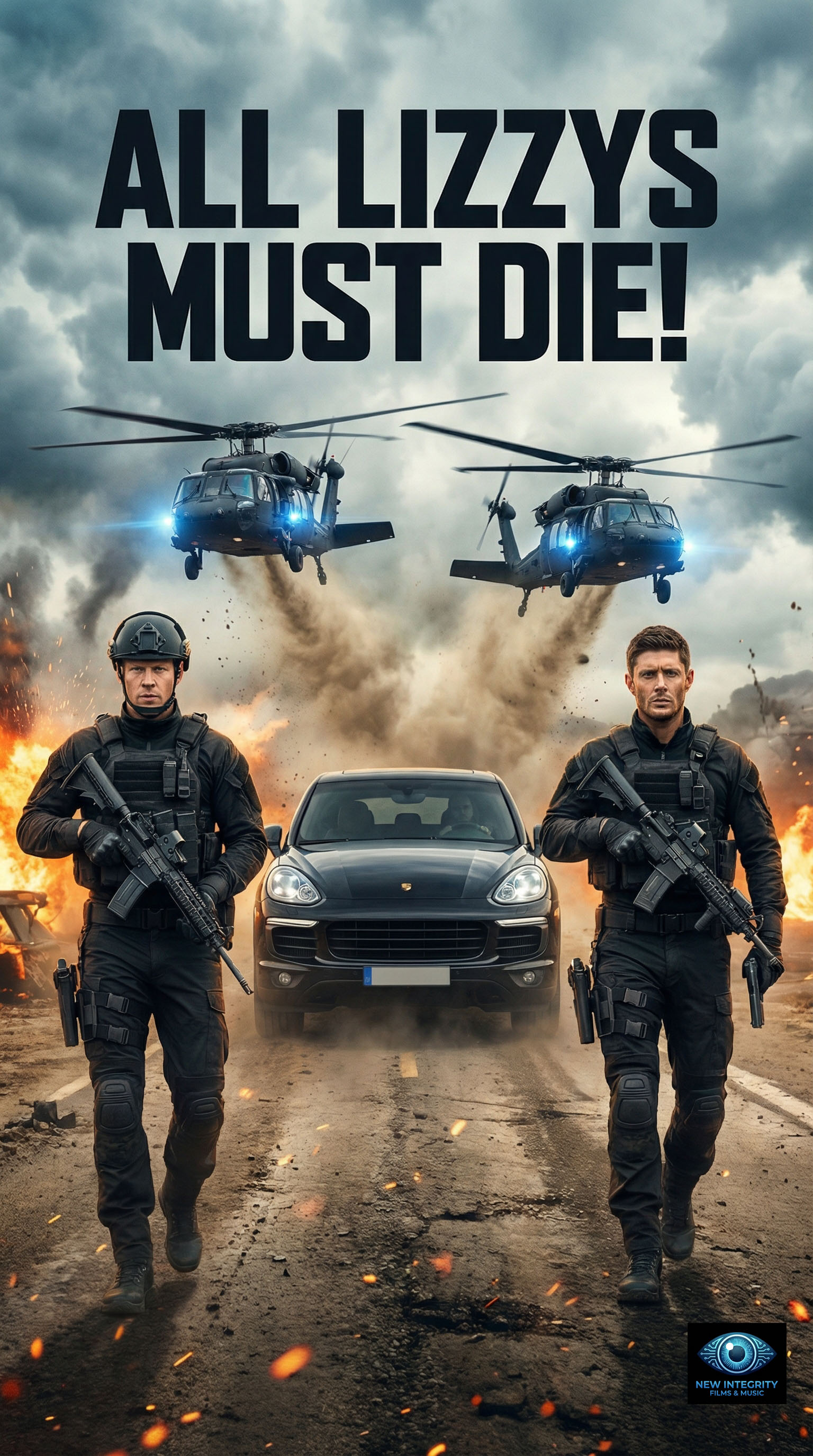 All Lizzys Must Die! movie poster vers 5 All Lizzys Must Die! movie poster vers 5